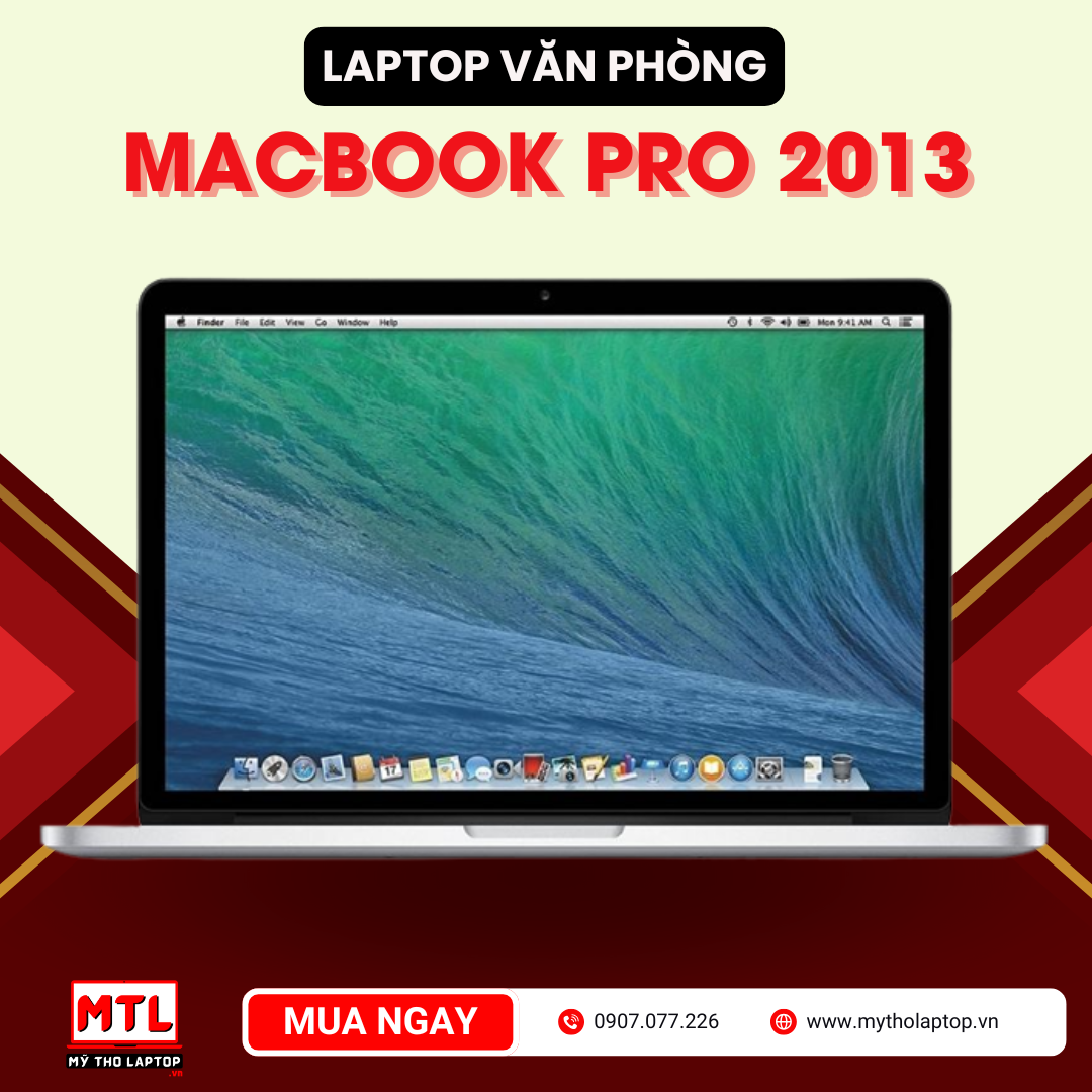 Macbook Pro 2013 | Core i5 | Ram 8GB | SSD 128GB | 13.3" 2K IPS