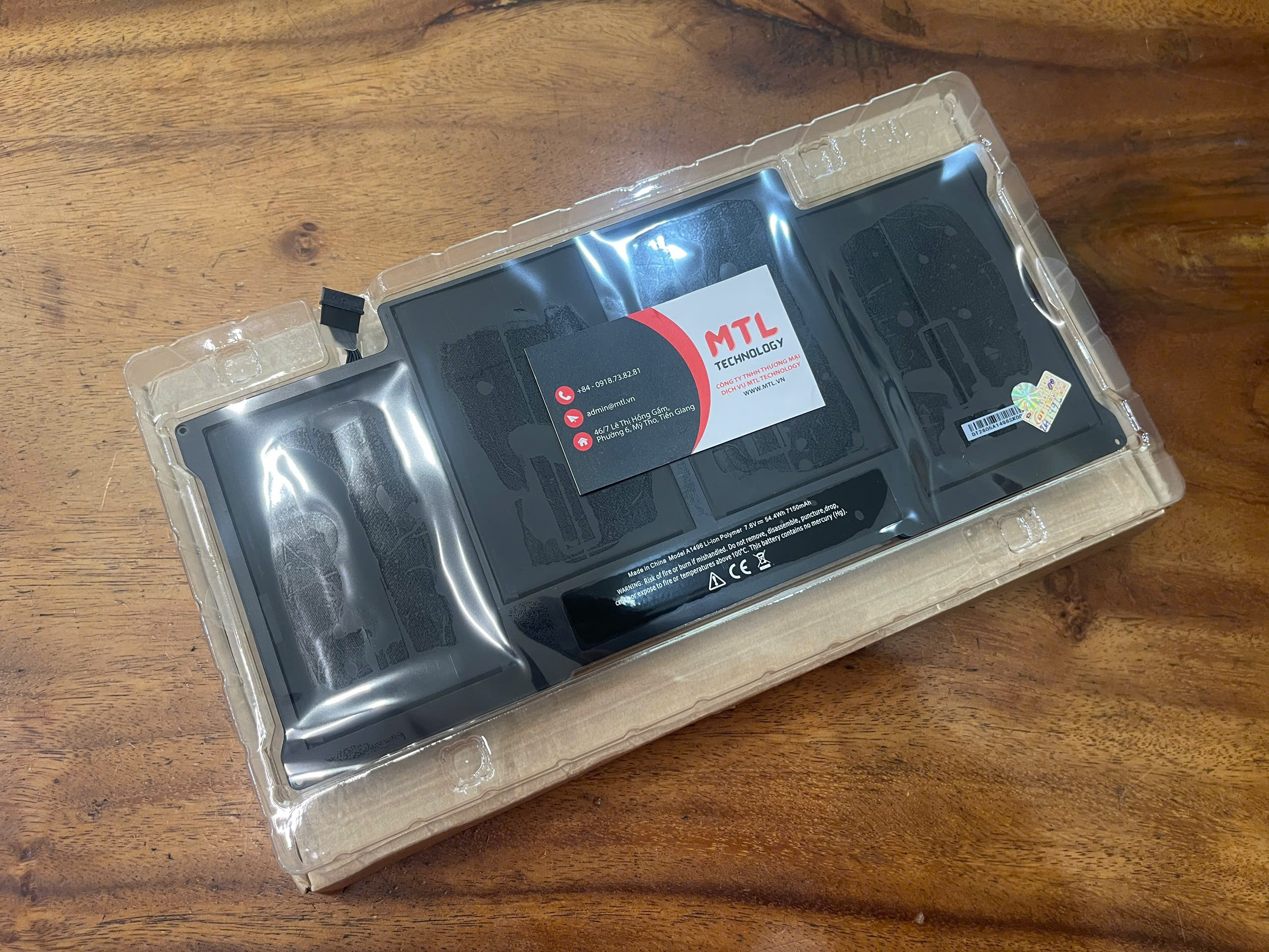 Pin Macbook Air 2017 - Model A1496 - Ảnh 5