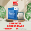 CPU Intel Core i5 13400 – 2.5GHz Turbo 4.6GHz – 10 Nhân 16 Luồng – LGA 1700