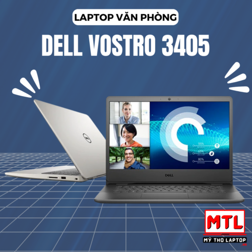 Dell Vostro 3405 | AMD Athlon Silver 3050U | Ram 8GB | SSD 256GB | AMD Radeon Graphics | 14 inch FHD