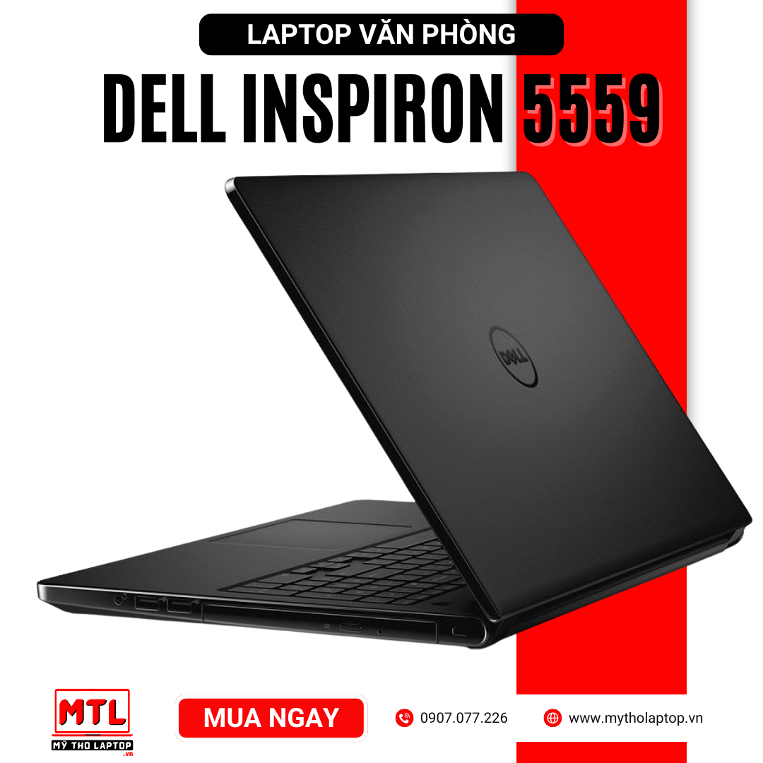 Dell Inspiron 5559 Black | Core i5 6200U | Ram 8GB | SSD 256GB  | 15.6 inch HD