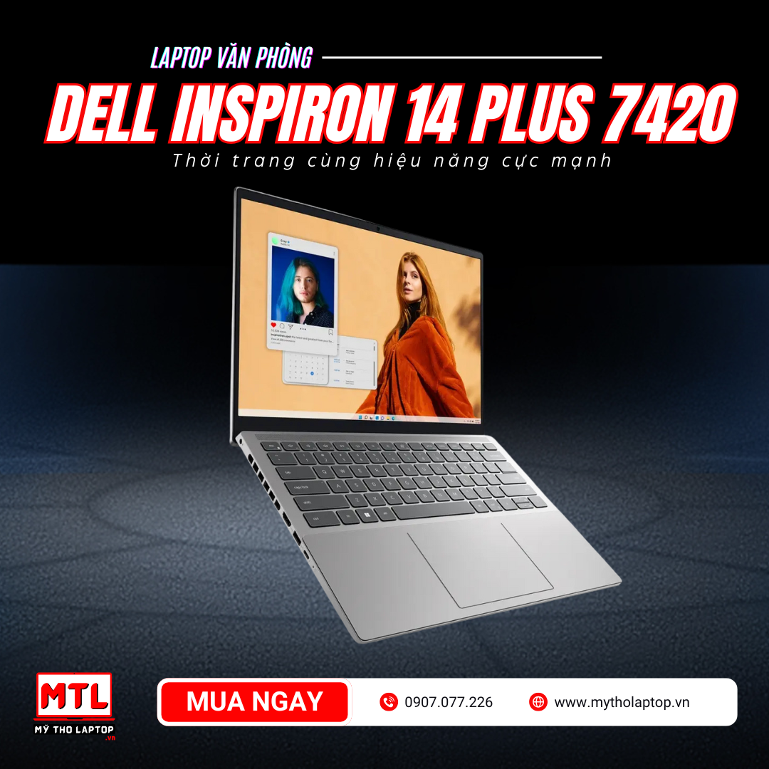 [Like New] Dell Inspiron 14 Plus 7420 | Intel Core i7 12700H | 16GB | SSD 512GB | RTX 3050 | 14 inch 2.2K