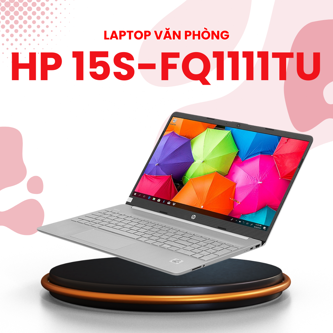HP 15s-fq1111TU | Core i3 1005G1 | Ram 8GB | SSD 256 GB | 15.6 FHD
