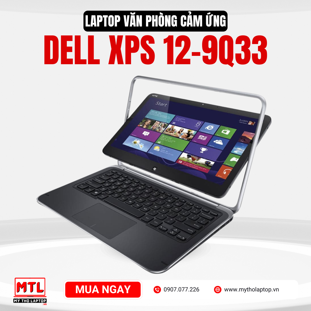 Dell XPS 12-9Q33 | Core i7 4650U | Ram 8GB | SSD 256GB | 12 inch FHD Touch