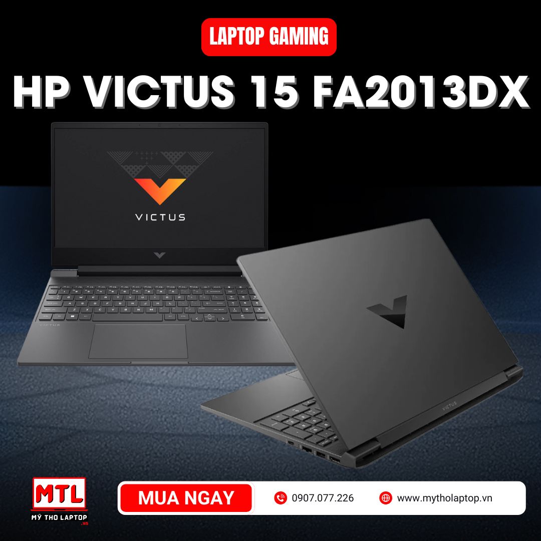 [New Fullbox] HP Victus 15 fa2013dx | Core i5 13420H | Ram 8GB | SSD 512GB | RTX 3050 6GB | 15.6 FHD 144hz
