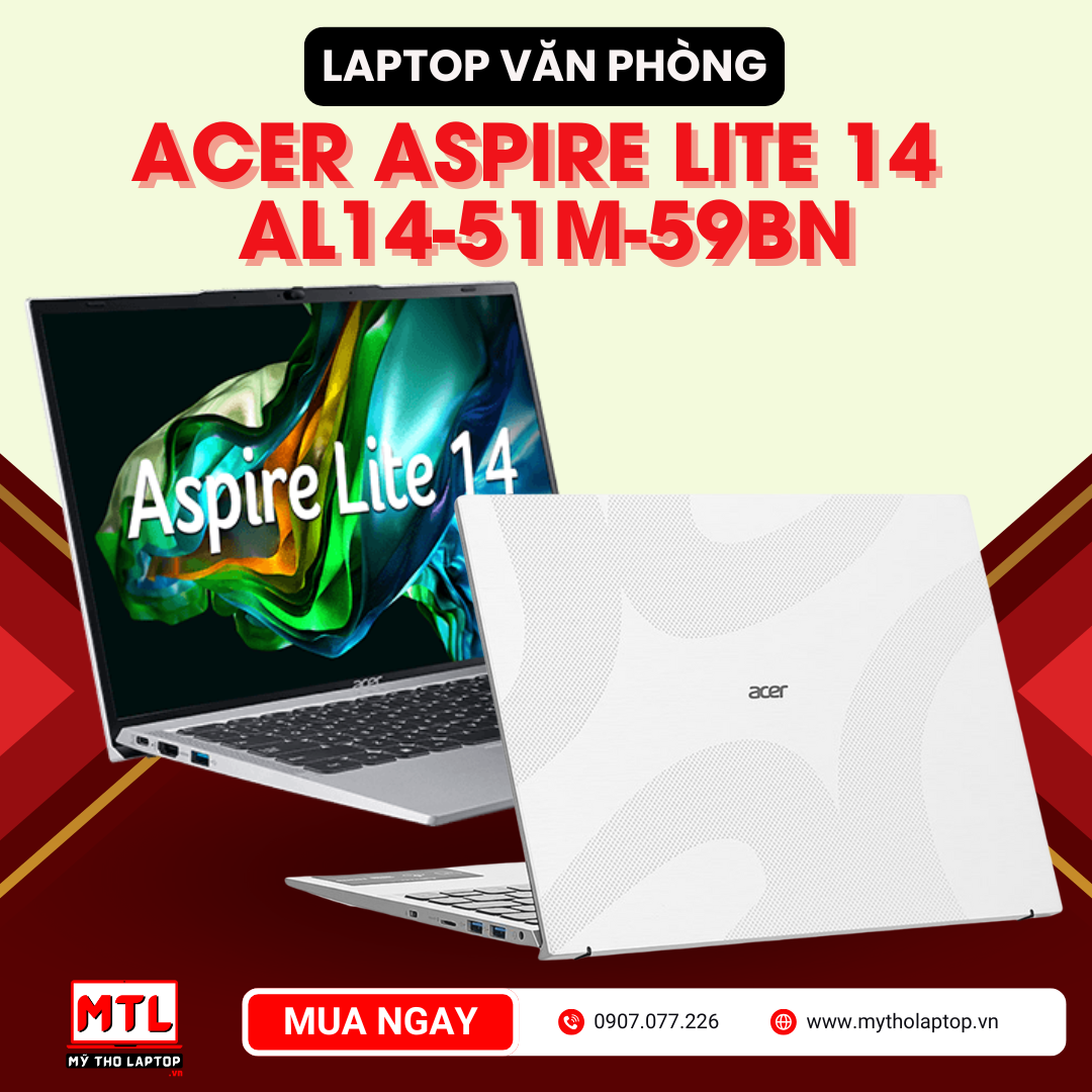 Acer Aspire Lite 14 AL14-51M-59BN | Core i5 1235U | Ram 16GB | SSD 512GB | 14 FHD+