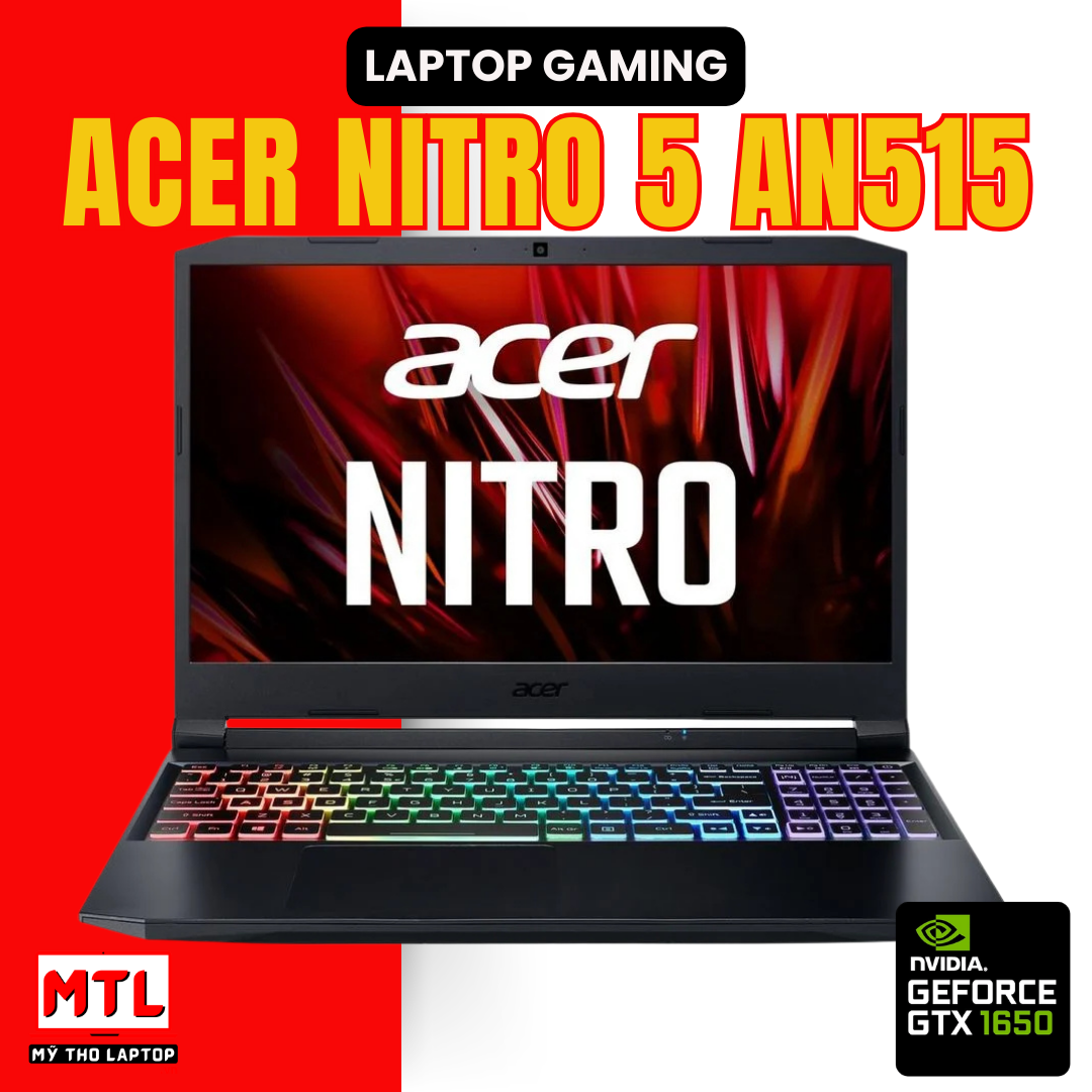 [Likenew 98%] Acer Nitro 5 AN515 | Core i5 11400H | Ram 16GB | SSD 512GB | GTX 1650 | 15.6 inch FHD 144Hz