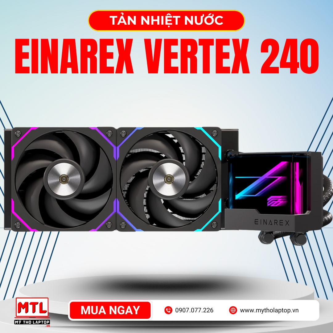 Tản Nhiệt Nước AIO EINAREX VERTEX 240 Black / White
