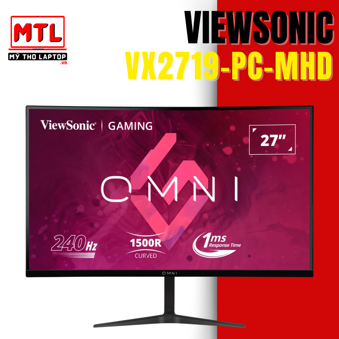 Màn hình cong ViewSonic VX2719-PC-MHD 27inch FHD 240Hz