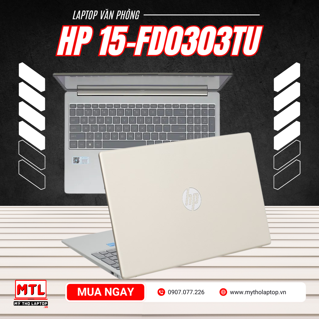 [New Fullbox] HP 15-fd0305TU | Core i3-1315U | Ram 8GB | SSD 512 GB | 15.6"FHD