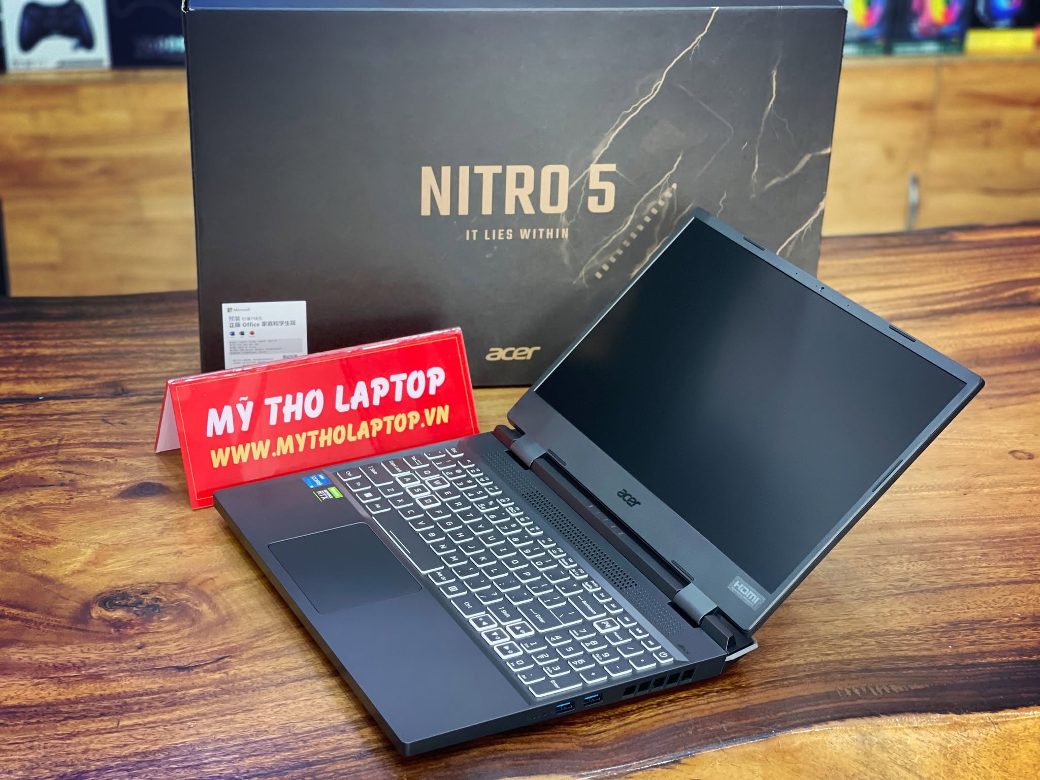 Acer Nitro 5 AN515-58-52SP i5 12500H | 16GB | 512GB | RTX 3050 4GB | 15.6′ FHD 144Hz - Ảnh 3
