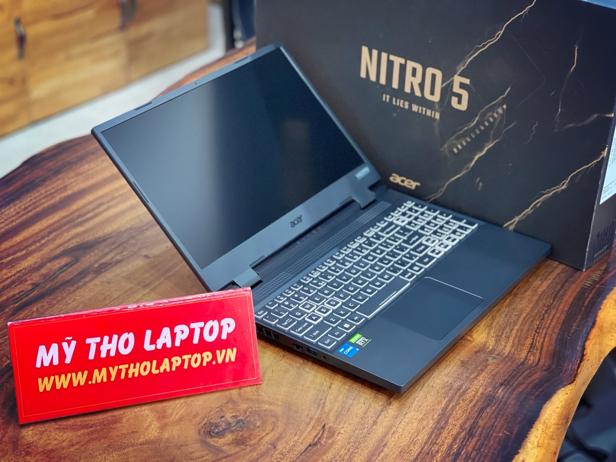 Alternative view of Acer Nitro 5  AN515-58-52SP i5 12500H | 16GB | 512GB | RTX 3050 4GB | 15.6′ FHD 144Hz