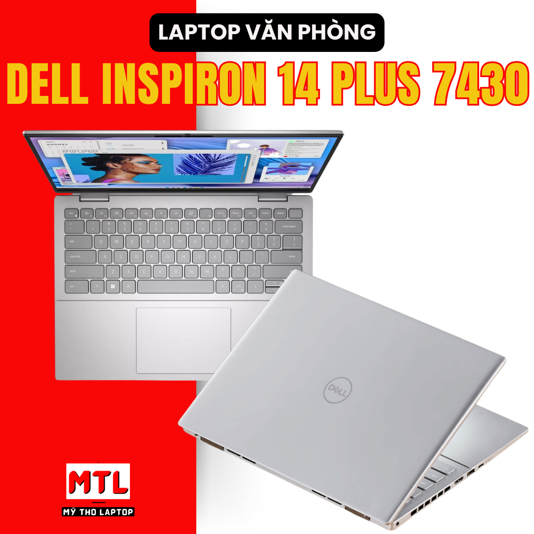 [New] Dell Inspiron 14 Plus 7430 | Intel Core i5 13420H | Ram 16GB | SSD 1TB | 14 inch 2.5K