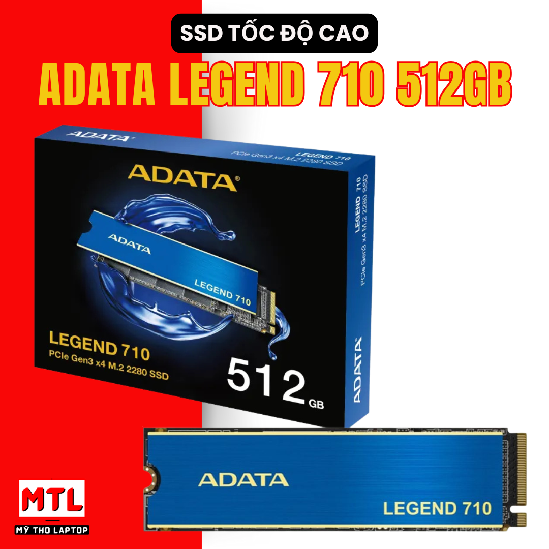 Ổ cứng SSD ADATA LEGEND 710 PCIE GEN3 X4 M.2 2280 512GB