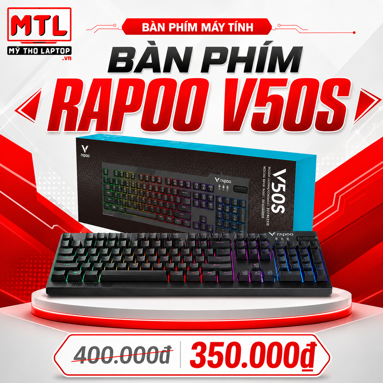 Bàn phím Gaming Rapoo V50s