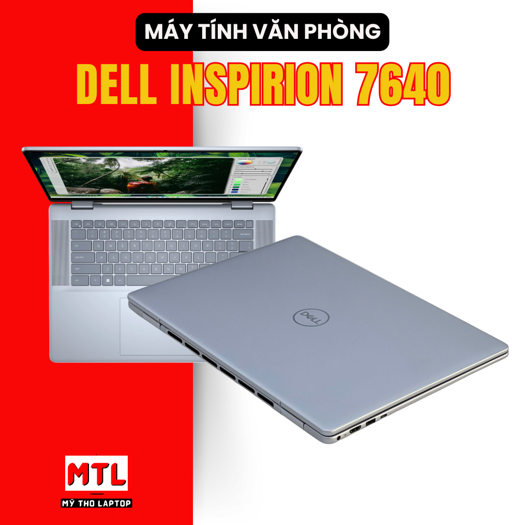 [New Fullbox] Dell Inspirion 7640  | Core 5 210 | Ram 16G | SSD 512G | 16 FHD