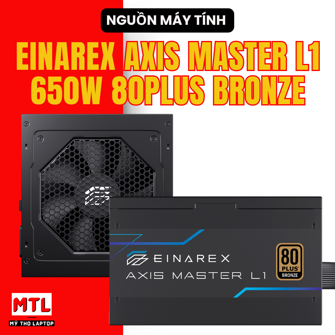 Nguồn Einarex Axis Master L1 650W 80Plus Bronze
