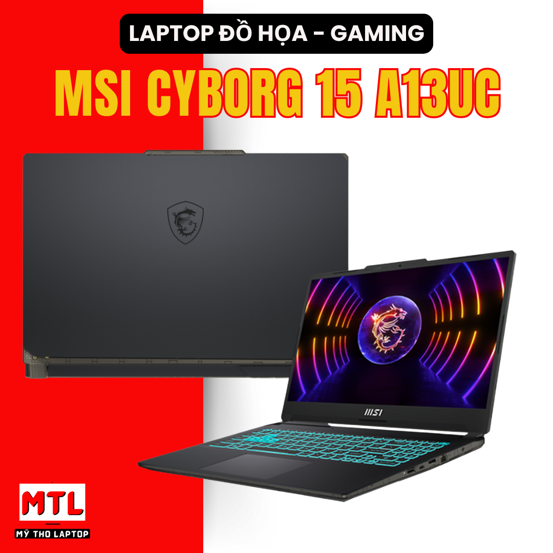 MSI Cyborg 15 A13UC | Core i7 13620H | Ram 16GB  | SSD 512 GB | Nvidia RTX 3050 4GB | 15.6 FHD 144Hz