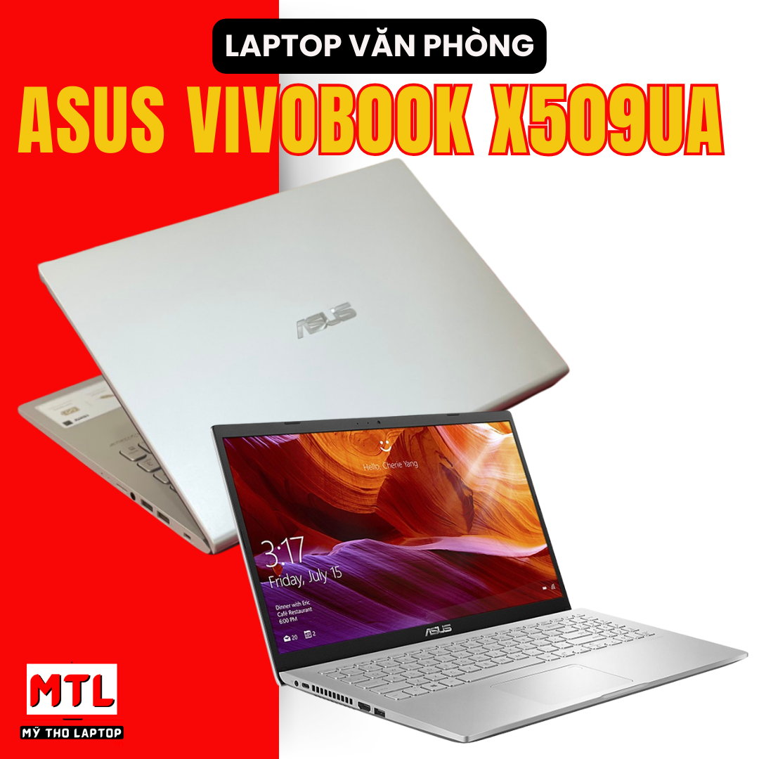Asus Vivobook X509UA | Core i3 7020U | Ram 8GB | SSD 128GB | 15 FHD