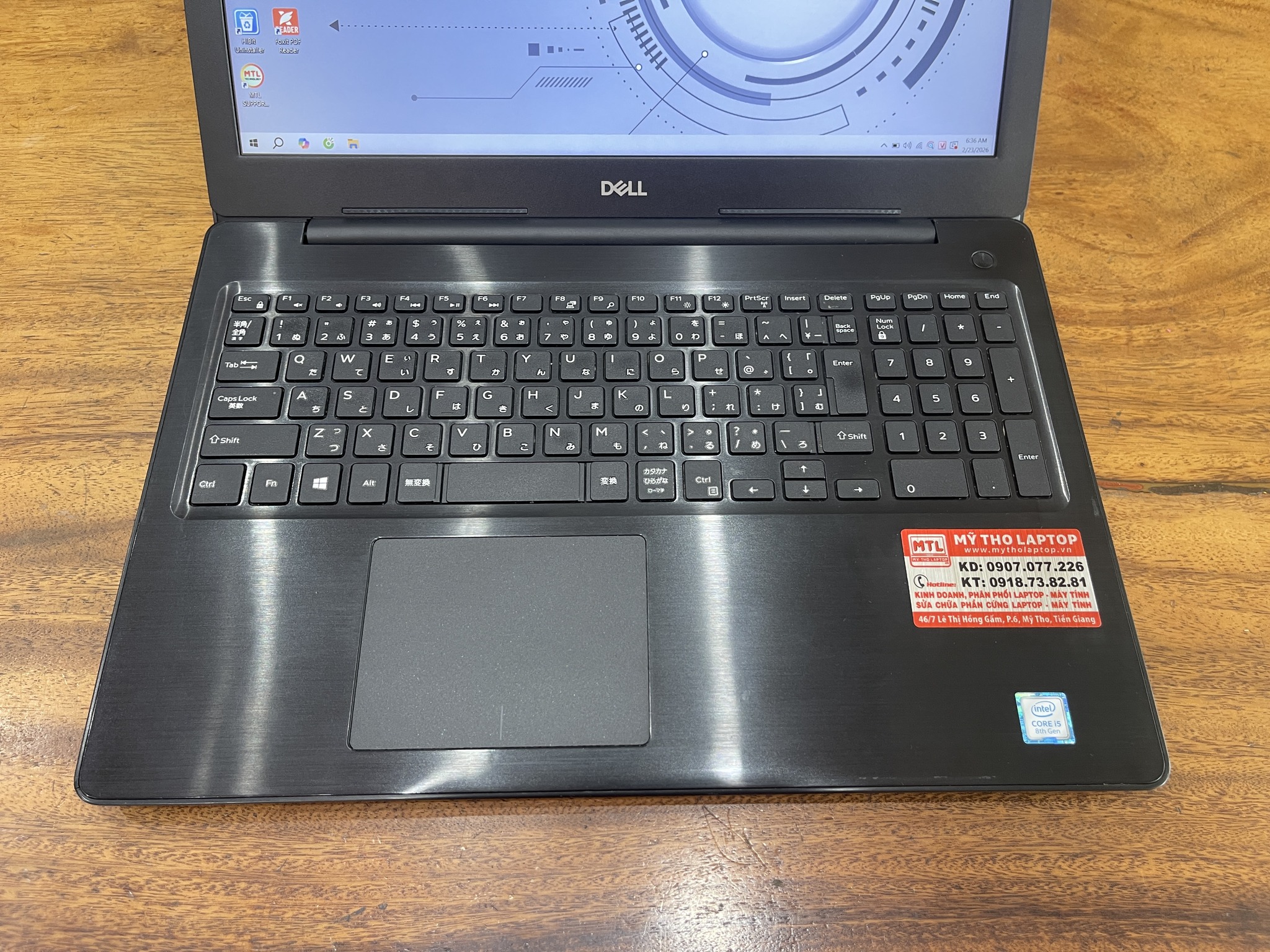 Dell Inspiron 5570 | Core i5 8250U | Ram 8GB | SSD 256GB | 15.6 inch FHD - Ảnh 7