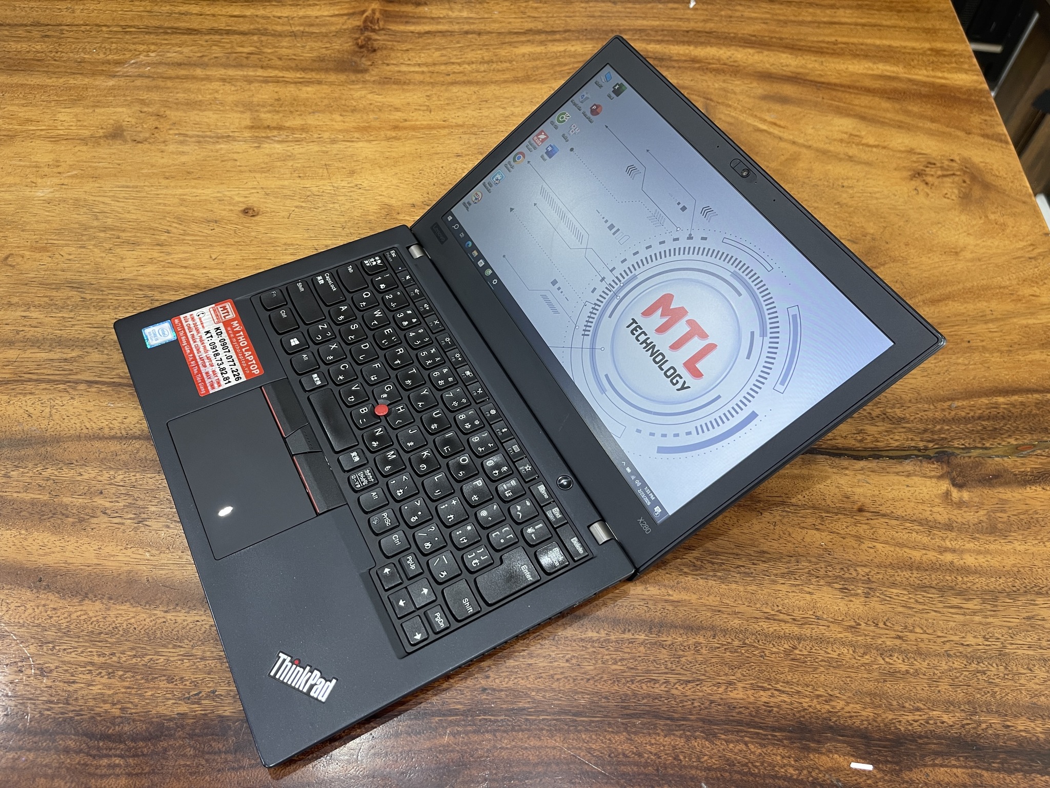 Lenovo Thinkpad X280 | Core i5 8250U | Ram 8 GB | SSD 256 GB | 12.5 HD - Ảnh 4