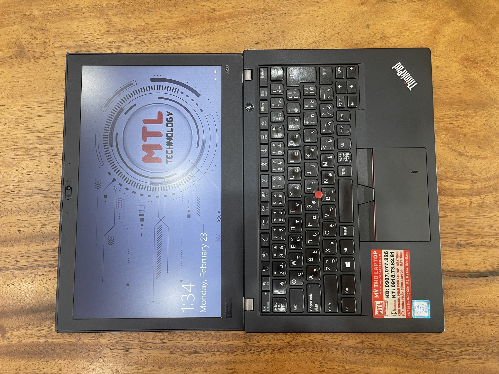Lenovo Thinkpad X280 | Core i5 8250U | Ram 8 GB | SSD 256 GB | 12.5 HD - Ảnh 5