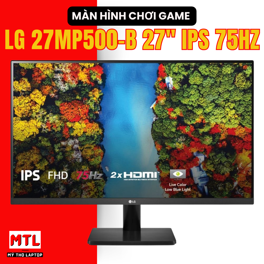 Màn hình cũ LG 27MP500-B 27" IPS 75Hz FreeSync chuyên game