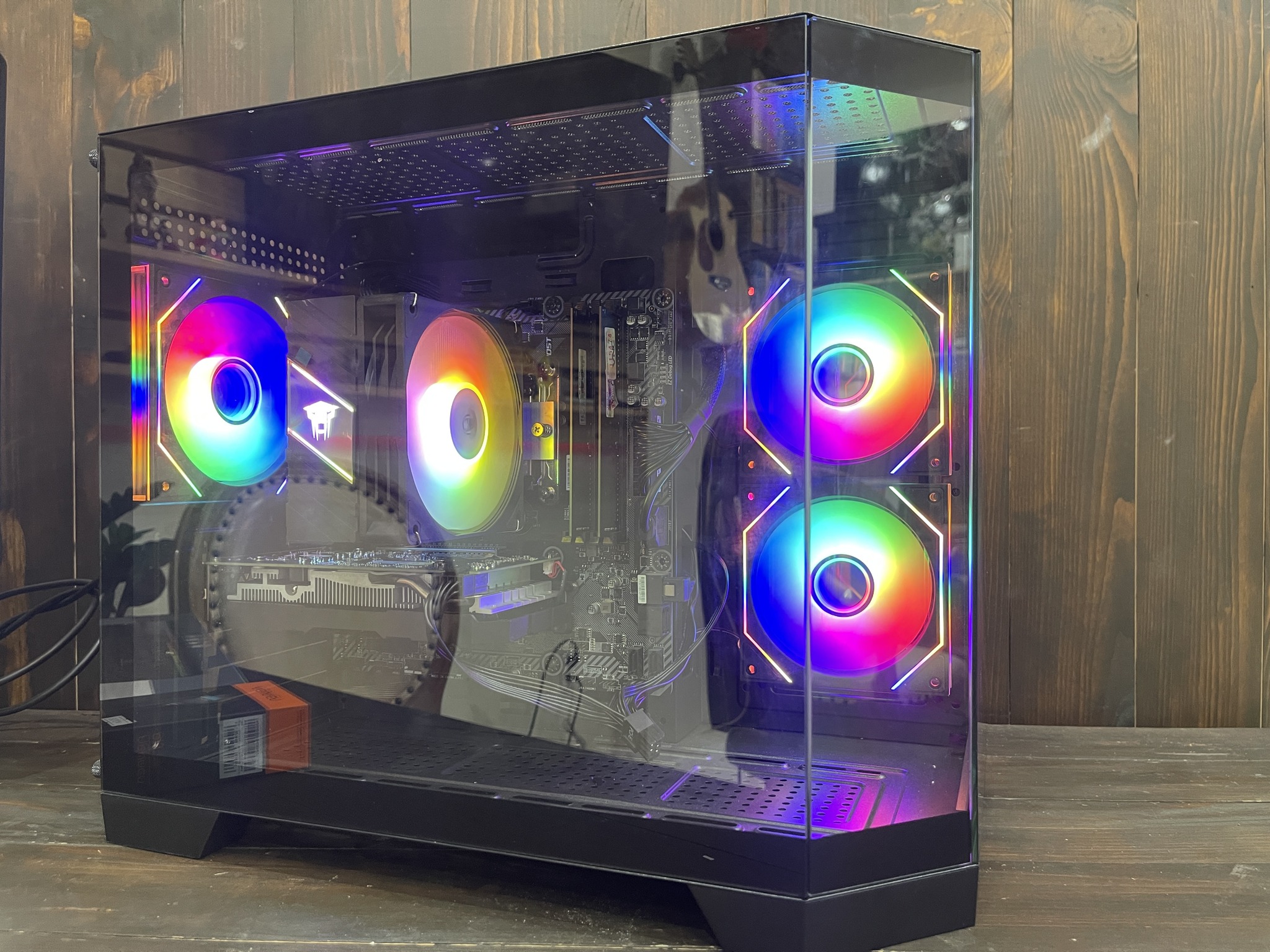 Full bộ Gaming | Intel Core i5 9400F | Ram 16GB | SSD 256GB | HDD 500GB | AMD RX 580 8 GB | Màn hình LG 27 inch | Chuột phím - Ảnh 4