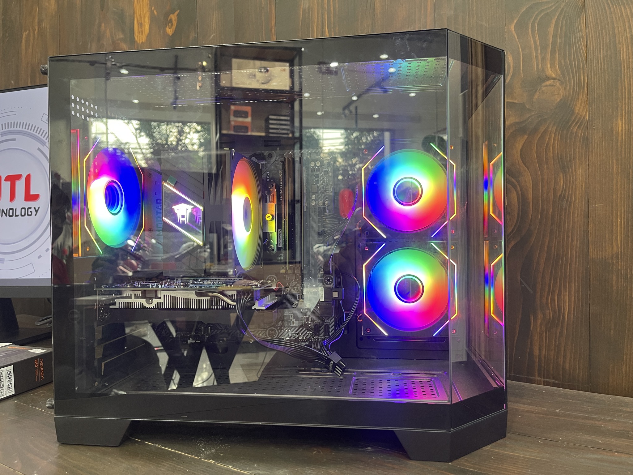 Full bộ Gaming | Intel Core i5 9400F | Ram 16GB | SSD 256GB | HDD 500GB | AMD RX 580 8 GB | Màn hình LG 27 inch | Chuột phím - Ảnh 7