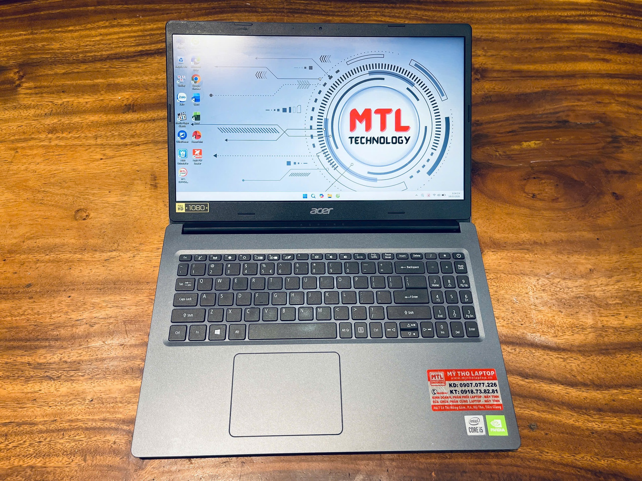 Acer Aspire A315-57G | Core i5 1035G1 | Ram 8GB | SSD 256GB | 15.6 FHD - Ảnh 7