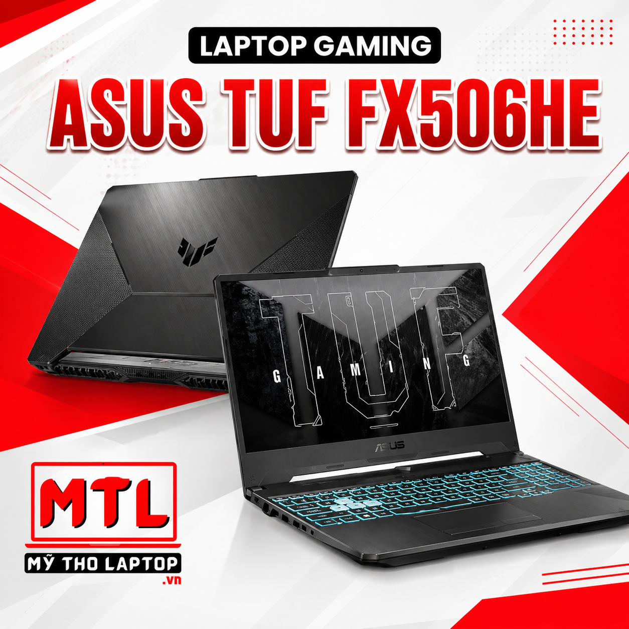 [Likenew 98%] Asus TUF FX506HE | Core i7 11800H | Ram 16GB | SSD 512GB | RTX 3050Ti 4GB | 15.6 FHD 144hz