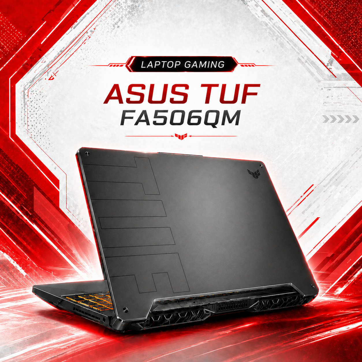 [Like New 97%] ASUS TUF FA506QM | Ryzen 7 5800H | Ram 16GB | SSD 1TB | Nvidia RTX 3060 6GB | 15.6 FHD 144hz