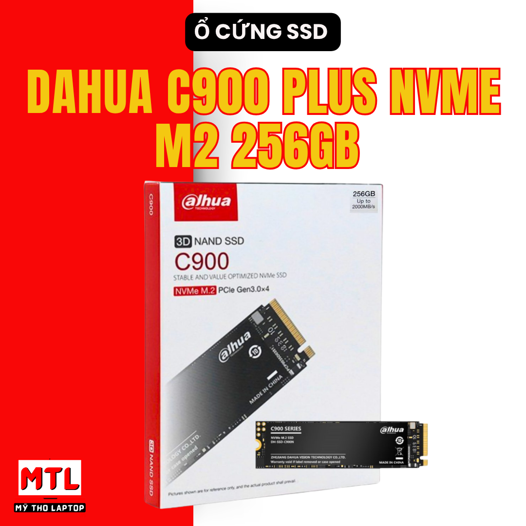 SSD Dahua C900 Plus NVMe M2 256GB Gen 3x4