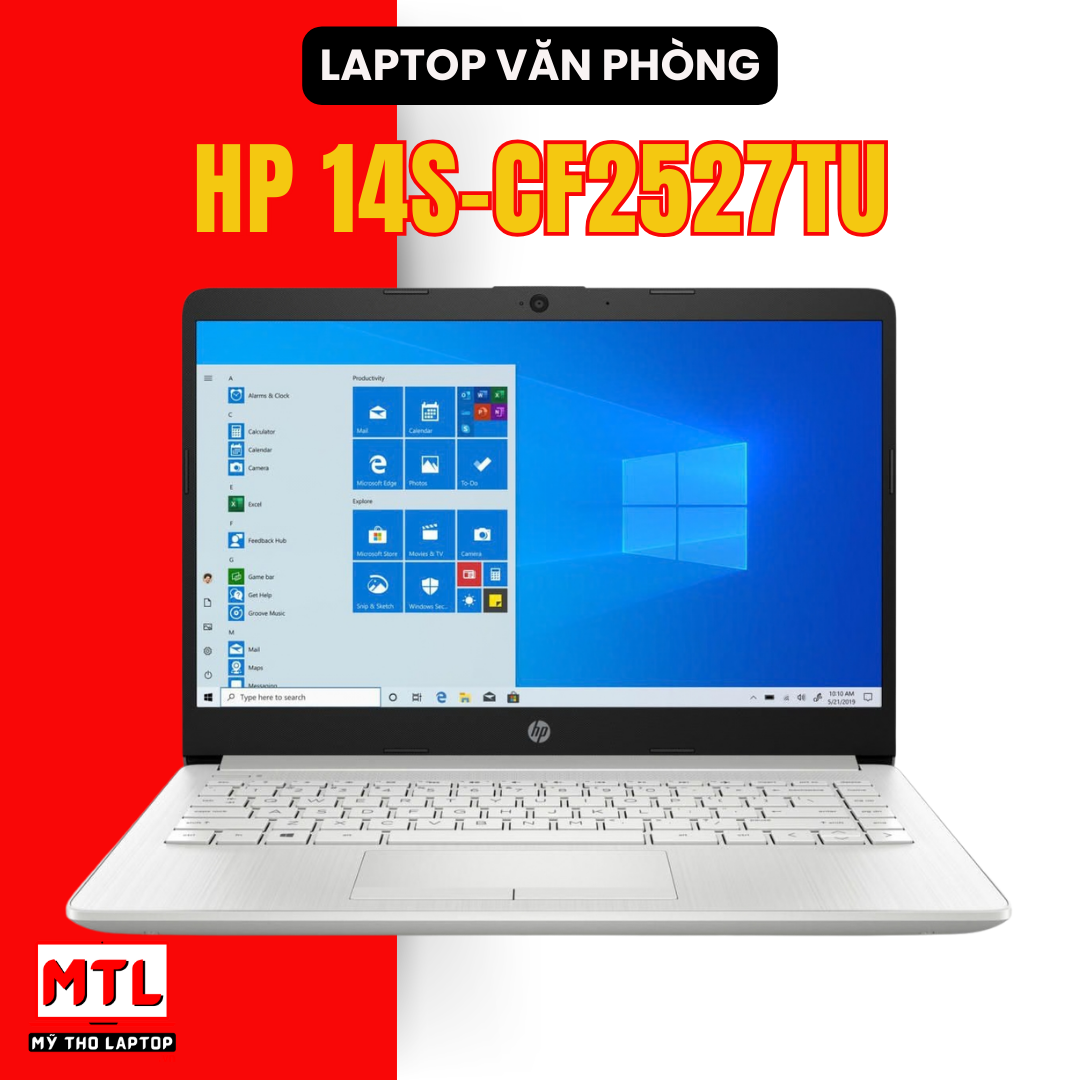 HP 14S-CF2527TU | Core i3 10110U | Ram 8GB | SSD 256GB | 14 FHD