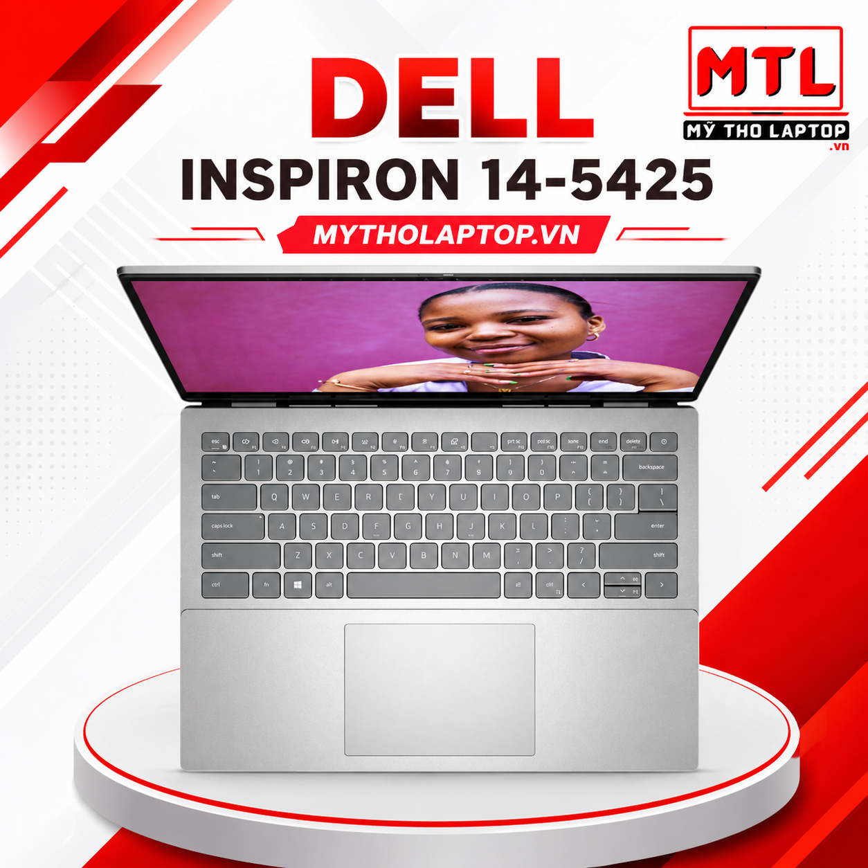[New Fullbox] Dell Inspirion 14-5425 | AMD Ryzen 5 5625U | Ram 16GB | SSD 512GB | 14 inch 2K