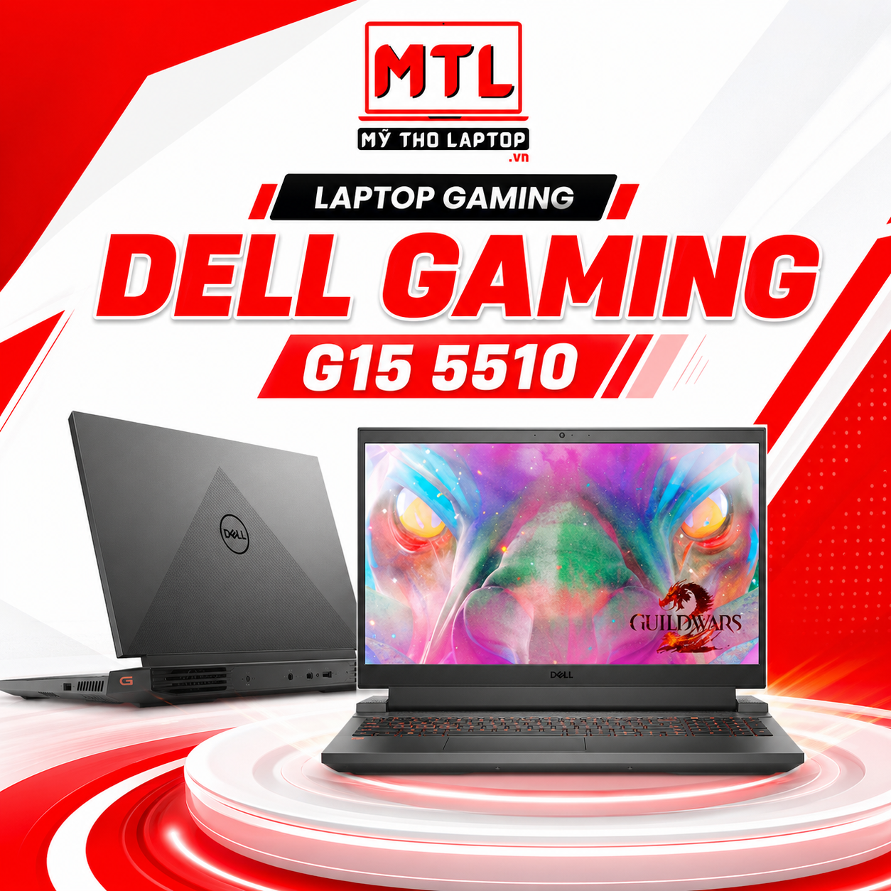 Dell Gaming G15 5510 | Core i5 10500H | Ram 16GB | SSD 512GB | Nvidia RTX 3050 | 15.6 FHD 120Hz