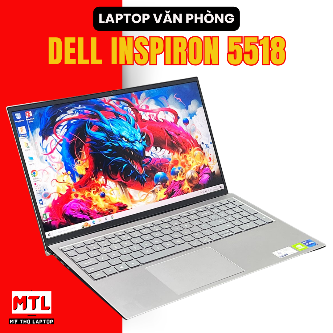Dell Inspiron 5518 | Core i7 11390H | Ram 16 GB | SSD 512GB | Nvidia MX450 | 15.6 FHD
