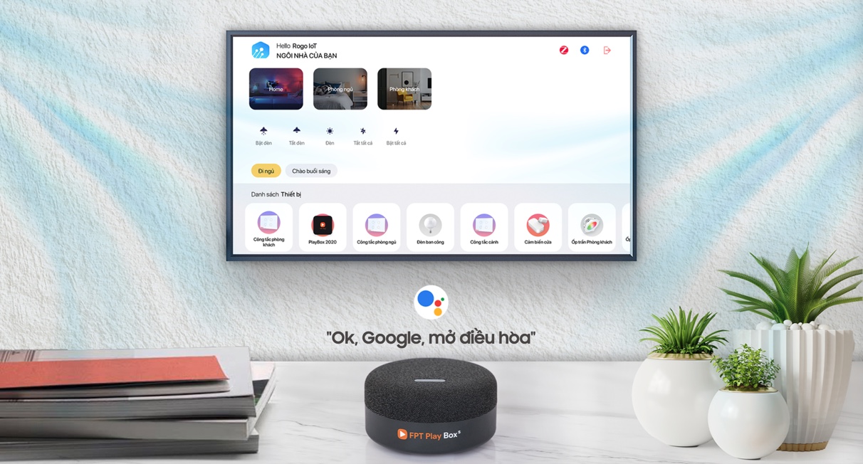 FPT Play Box S T590 - Loa thông minh trợ lý Google Tiếng Việt tích hợp TV box - Ảnh 6