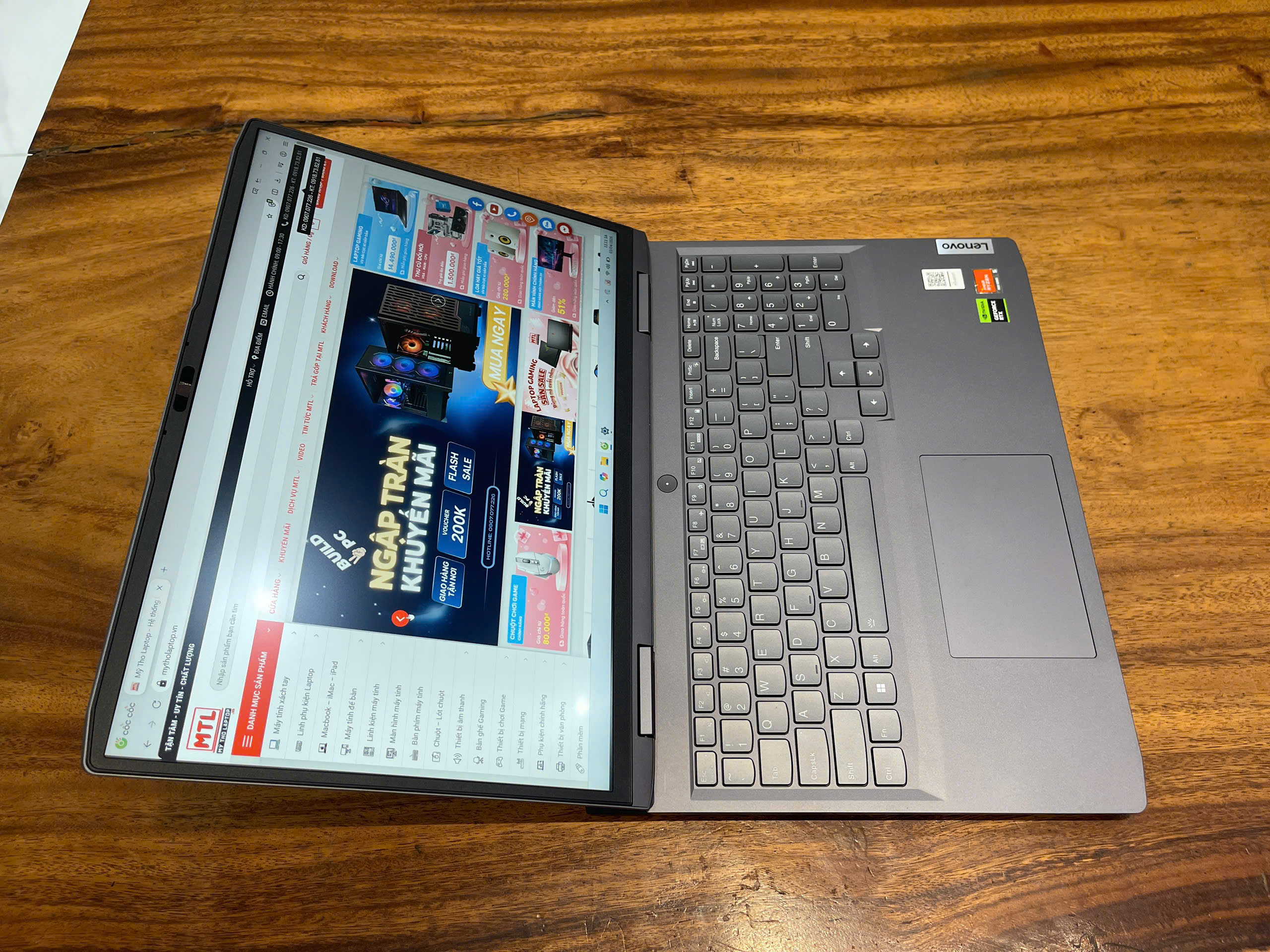 Lenovo LOQ 16APH8 | AMD Ryzen 5 7640HS | Ram 16 GB | SSD 512 GB | Nvidia RTX 4050 6 GB | 16 FHD+ 144Hz - Ảnh 5