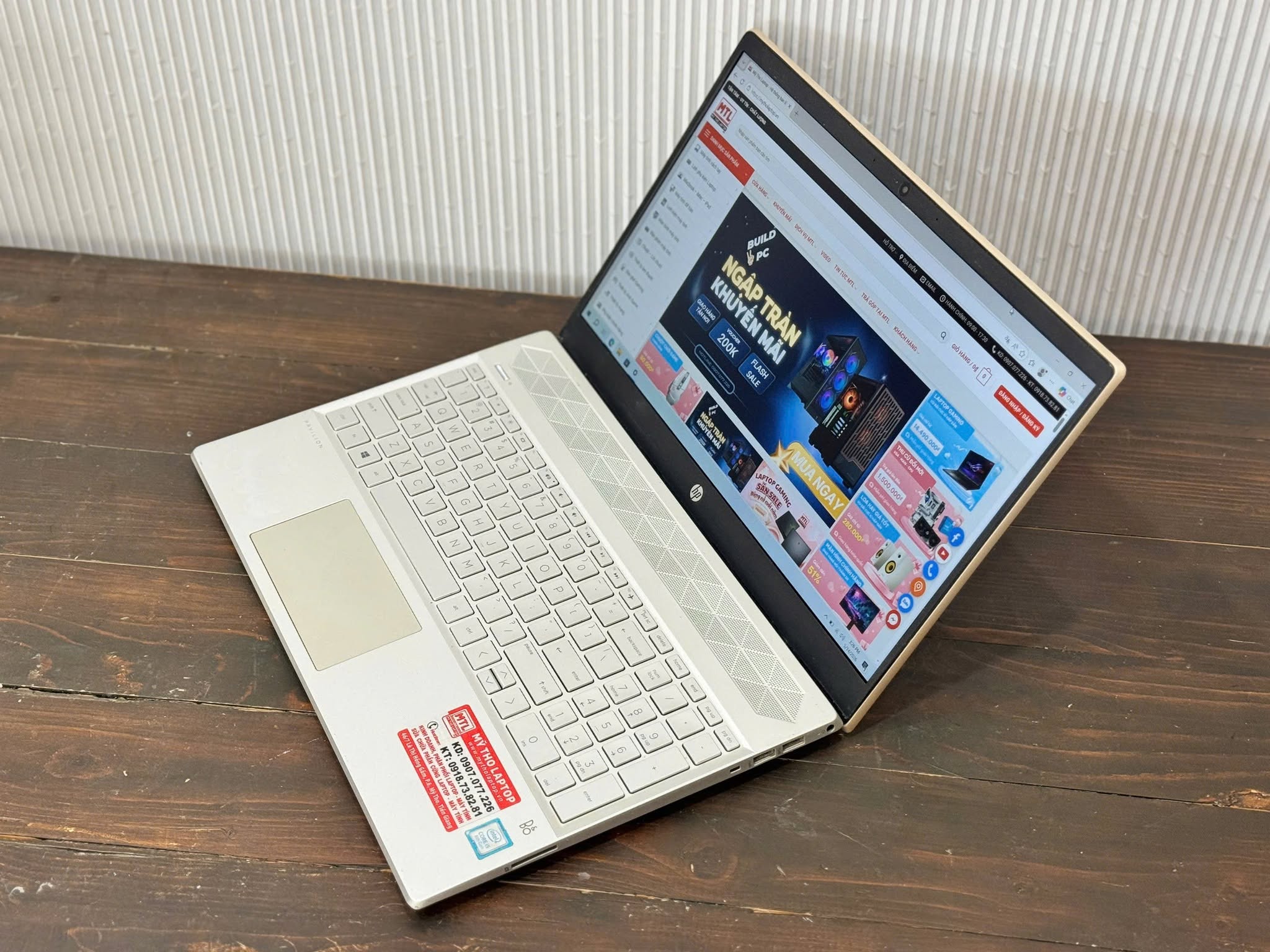 HP Pavilion 15-cs1009Tu | Core i5 8250U | Ram 8GB | SSD 256GB | 15.6 FHD - Ảnh 4