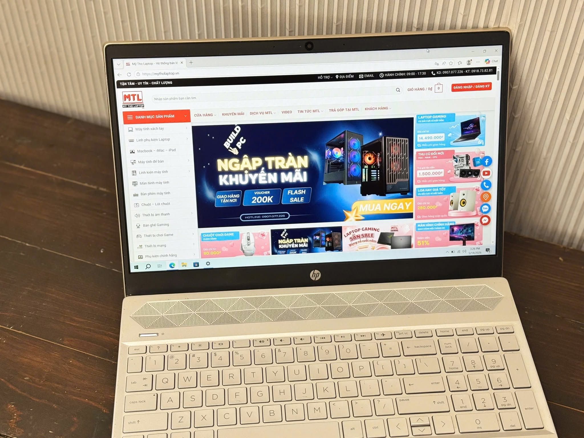 HP Pavilion 15-cs1009Tu | Core i5 8250U | Ram 8GB | SSD 256GB | 15.6 FHD - Ảnh 6