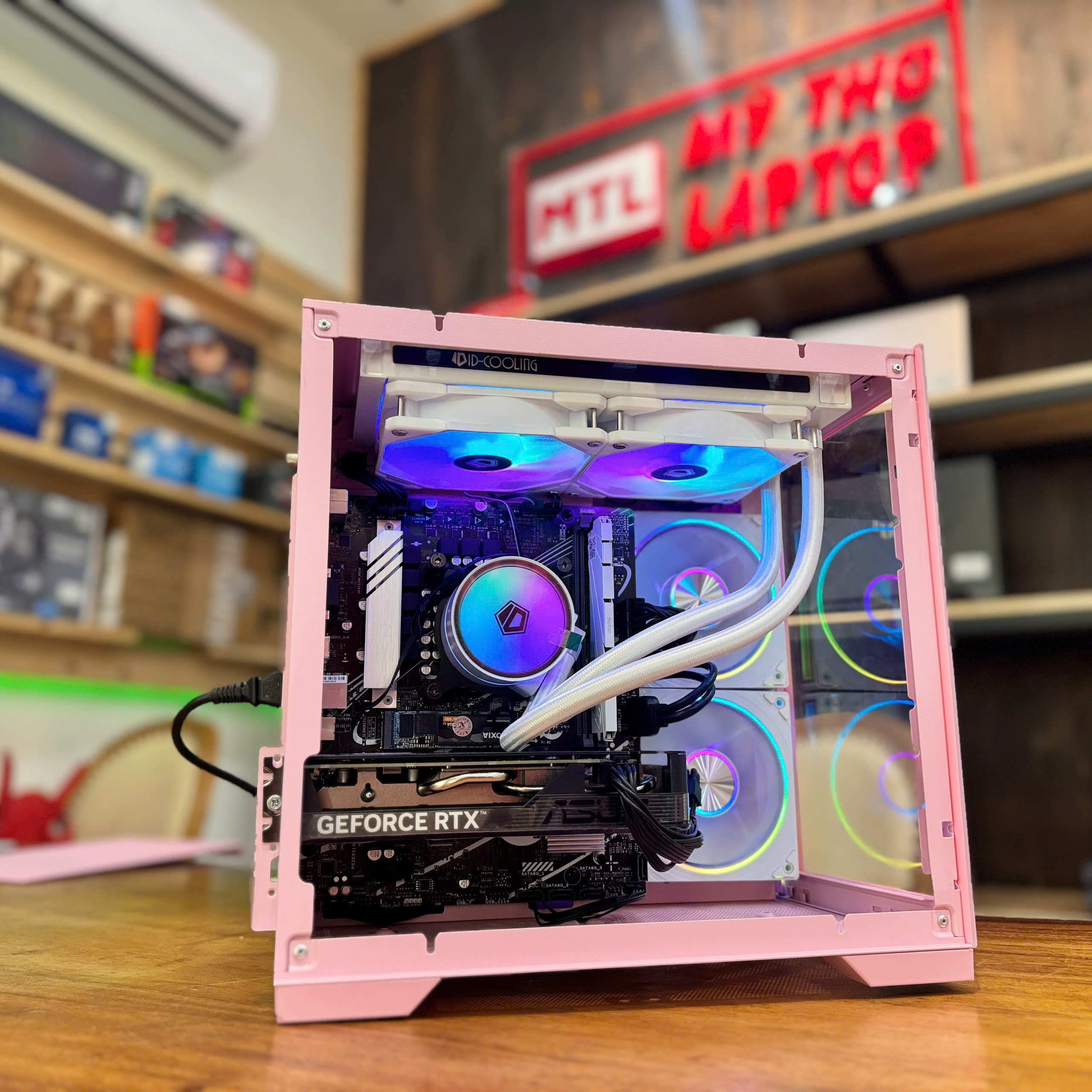 MTL LV12 Pink | Core i5 12400F | Ram 16GB | SSD 512GB | RTX 4060 8GB - Ảnh 5