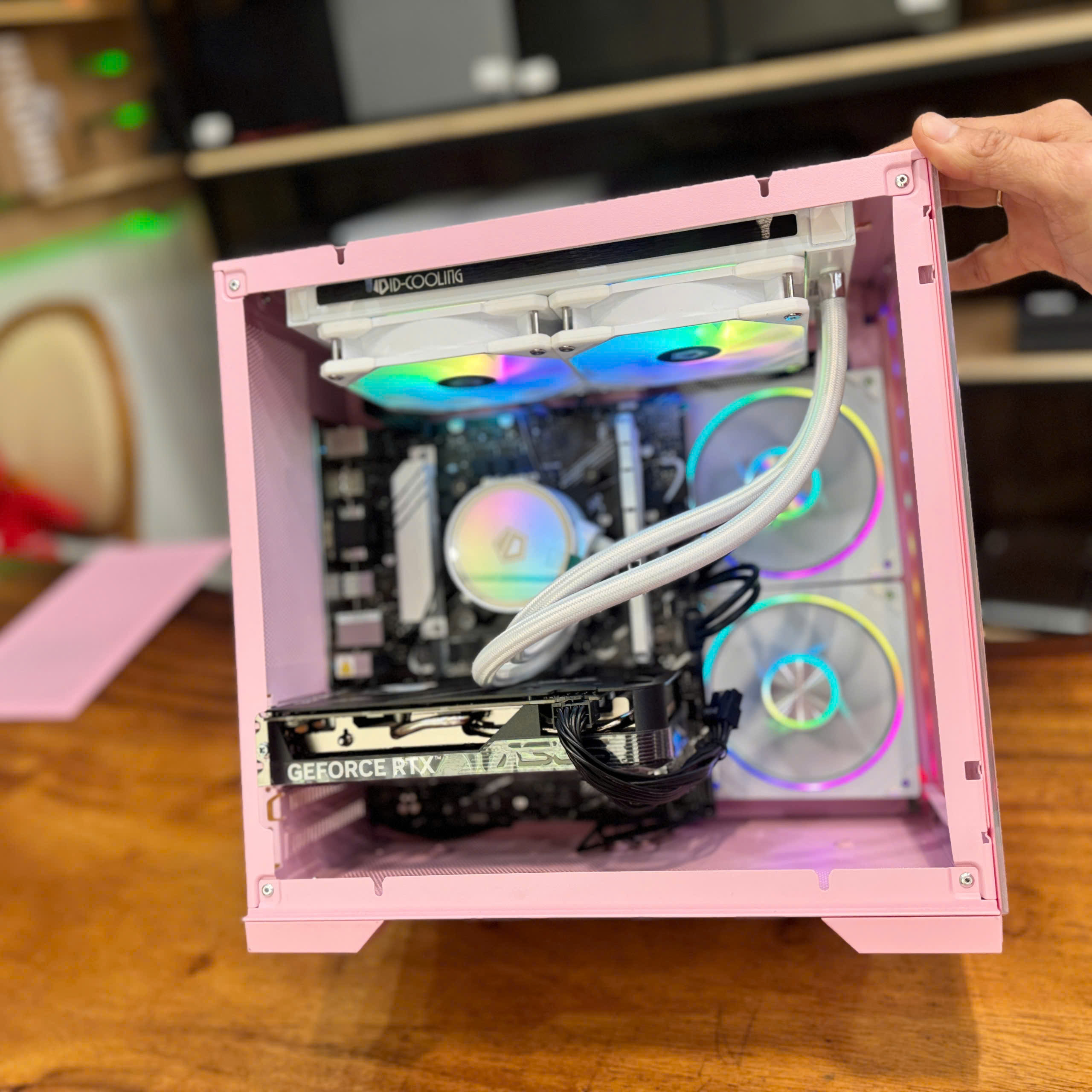 MTL LV12 Pink | Core i5 12400F | Ram 16GB | SSD 512GB | RTX 4060 8GB - Ảnh 6