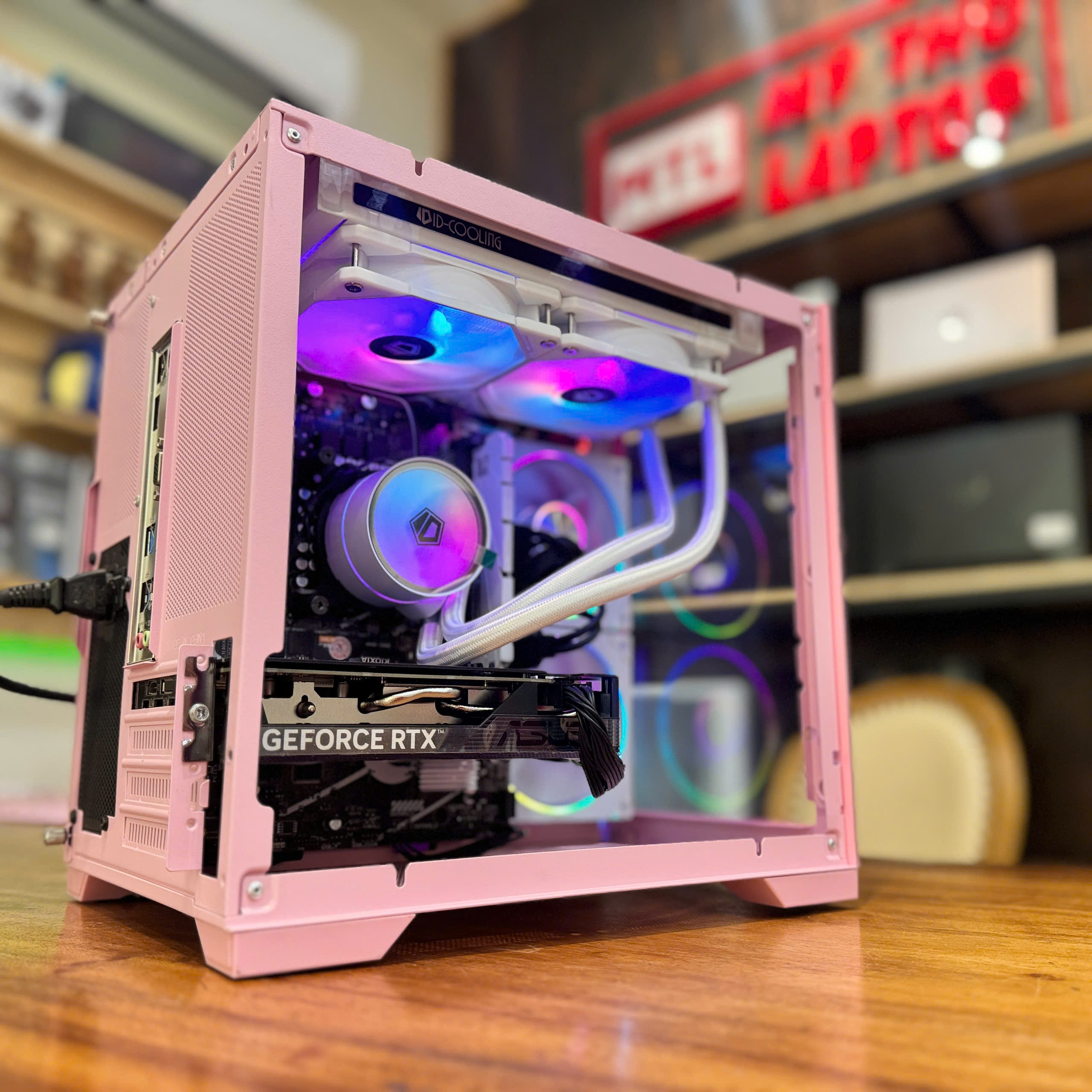 MTL LV12 Pink | Core i5 12400F | Ram 16GB | SSD 512GB | RTX 4060 8GB - Ảnh 9