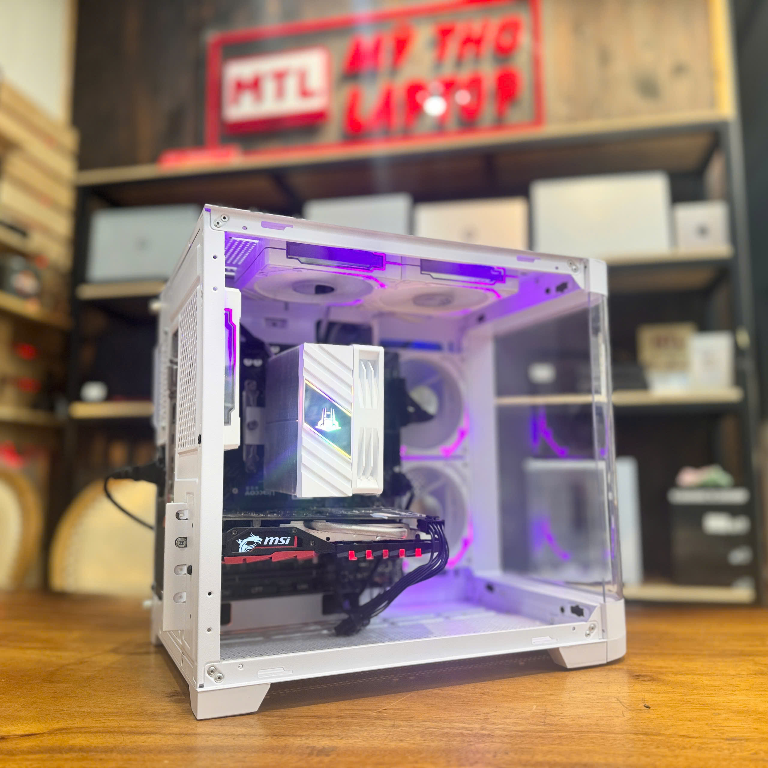 MTL Aquanaut | Core i3 9100 | Ram 16GB | SSD 256GB | NVIDIA GeForce GTX 1050 - Ảnh 2