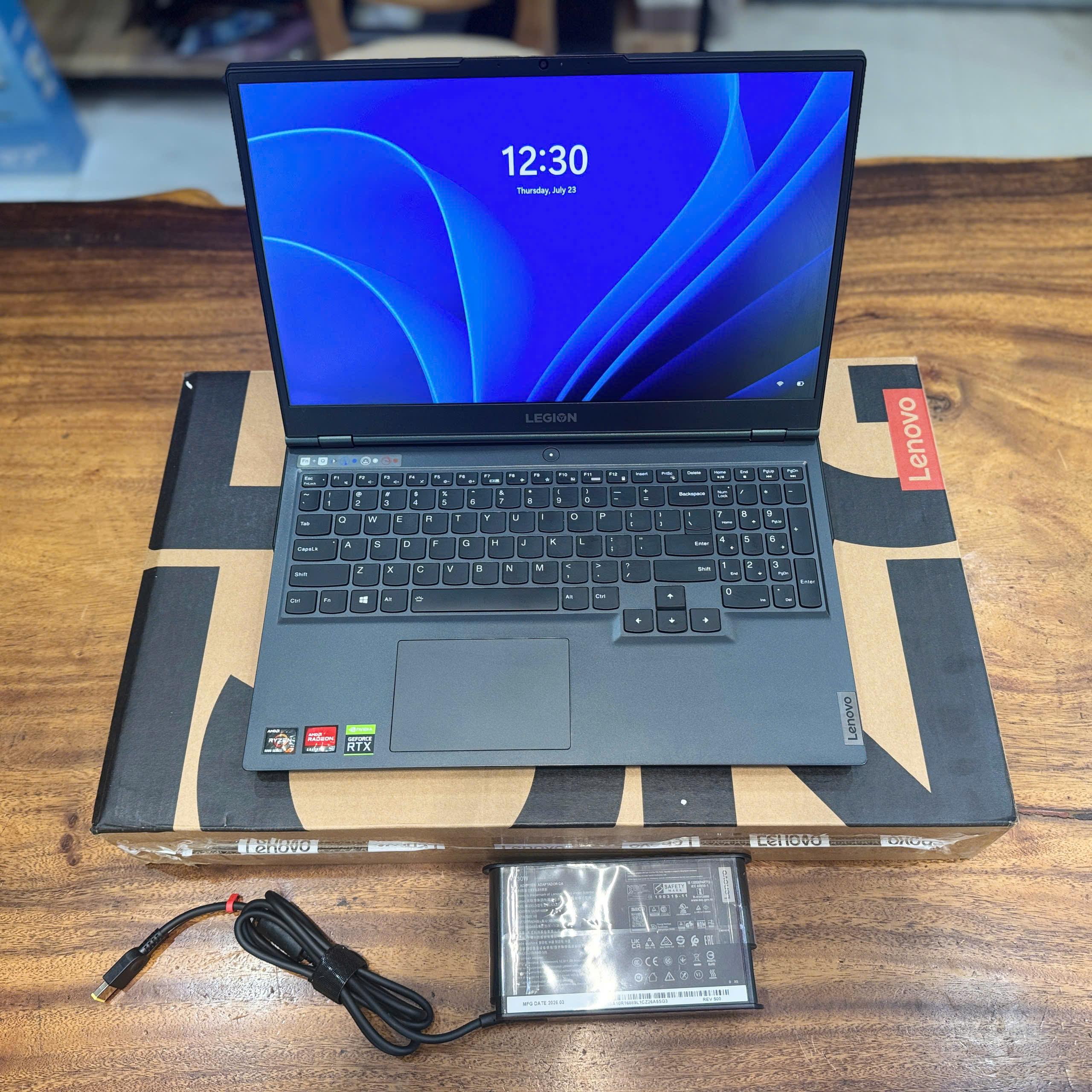 Lenovo Legion 5 R7000P | AMD Ryzen 7 5800H | Ram 16GB | SSD 512GB | RTX 3050Ti | 15.6 inch Full HD 165Hz - Ảnh 9