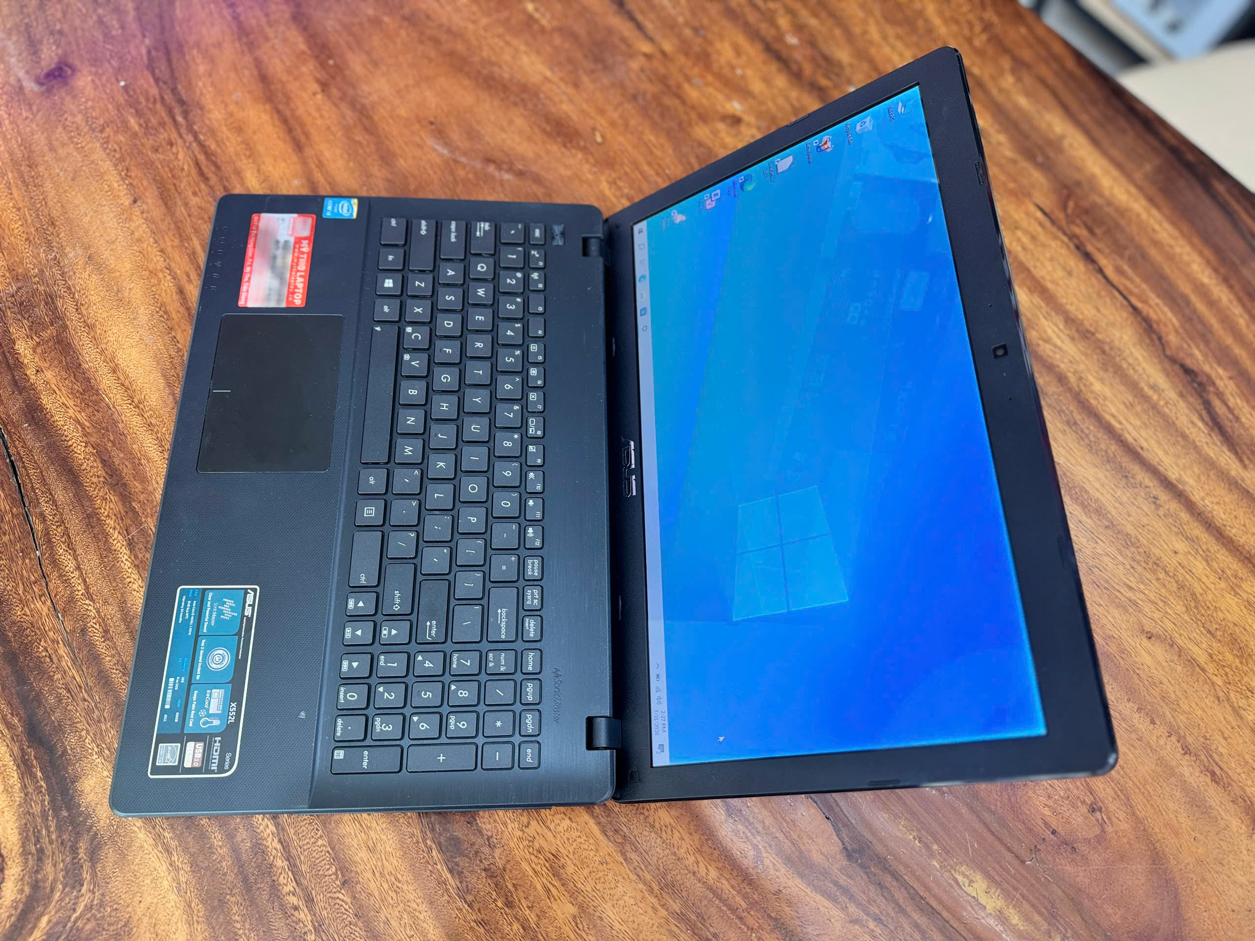 Asus X550LA Core i3 4030U | Ram 10GB | SSD 120GB | 15.6 inch HD - Ảnh 9