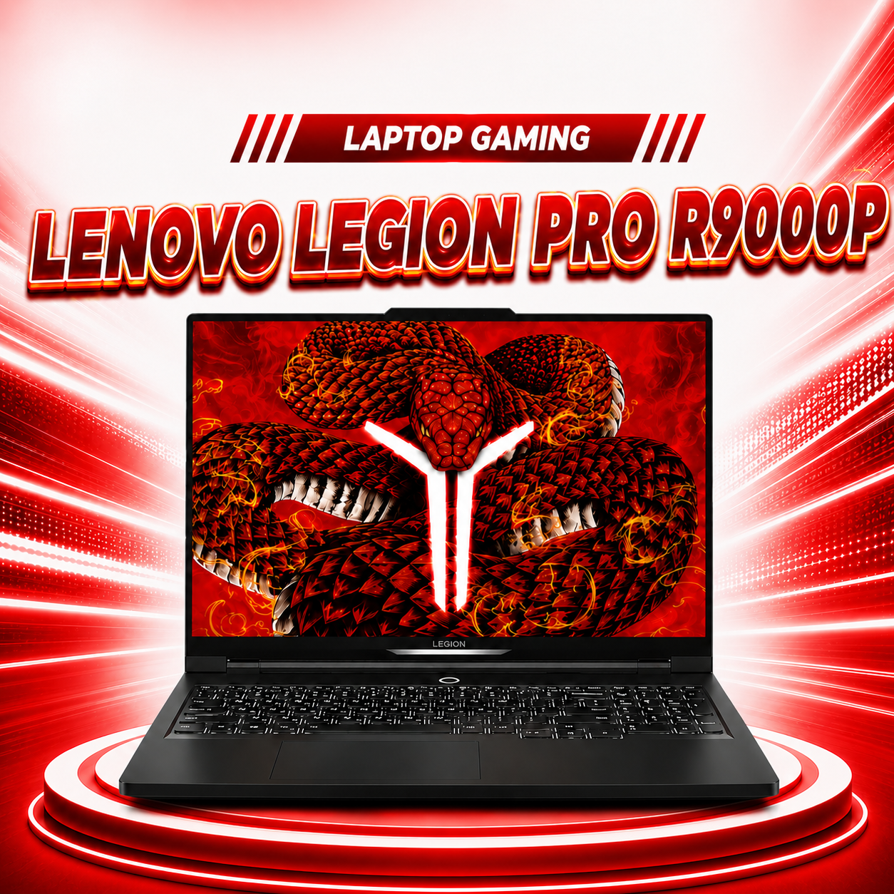 Lenovo Legion Pro R9000P |  Ryzen 7-5800H | Ram 16GB | SSD 512GB | RTX 3060 | 15.6” 2.5K 165Hz