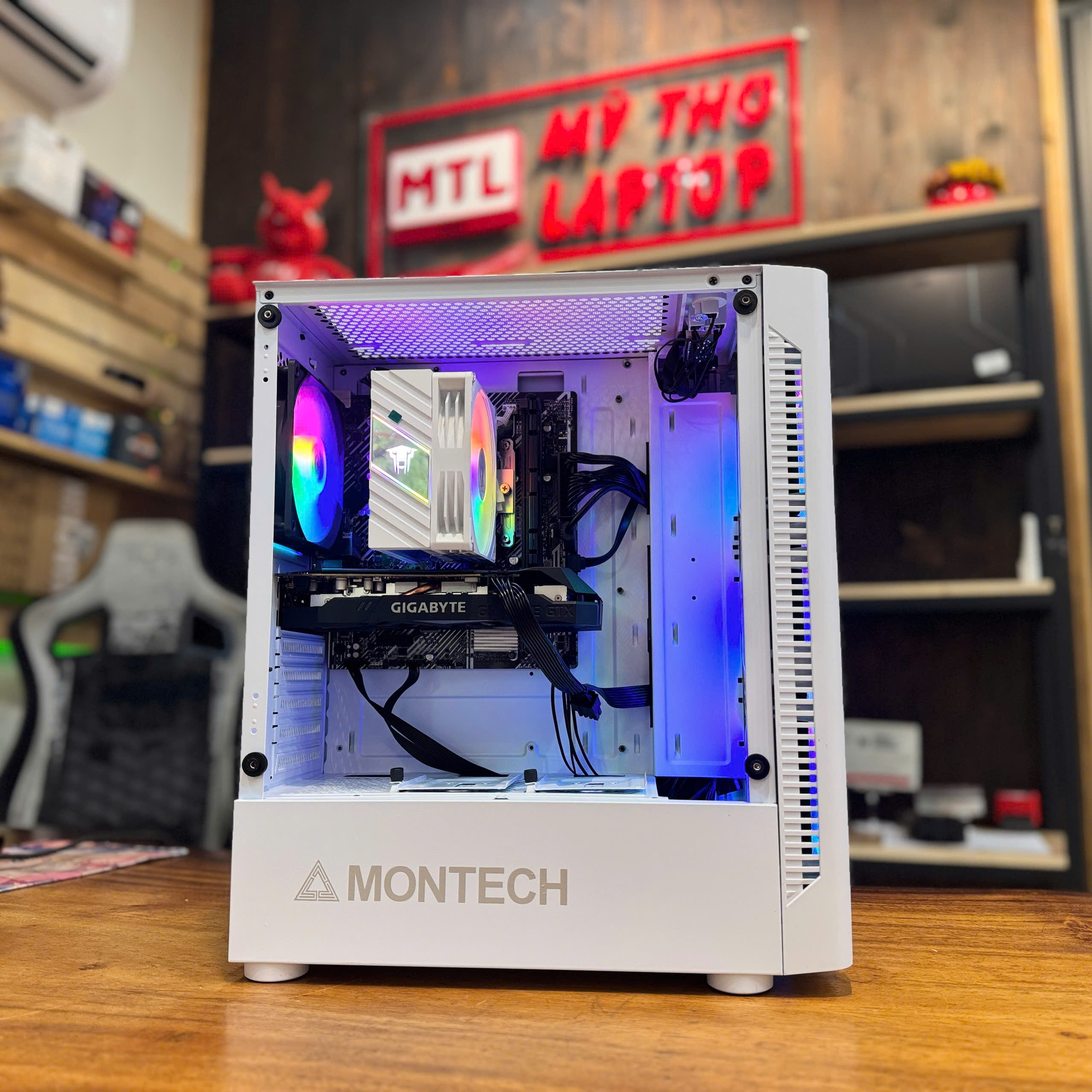 MTL Montech X1 | Core i5 10400F | Ram 16GB | SSD 512GB | Nvidia GTX 1660 Supper - Ảnh 4