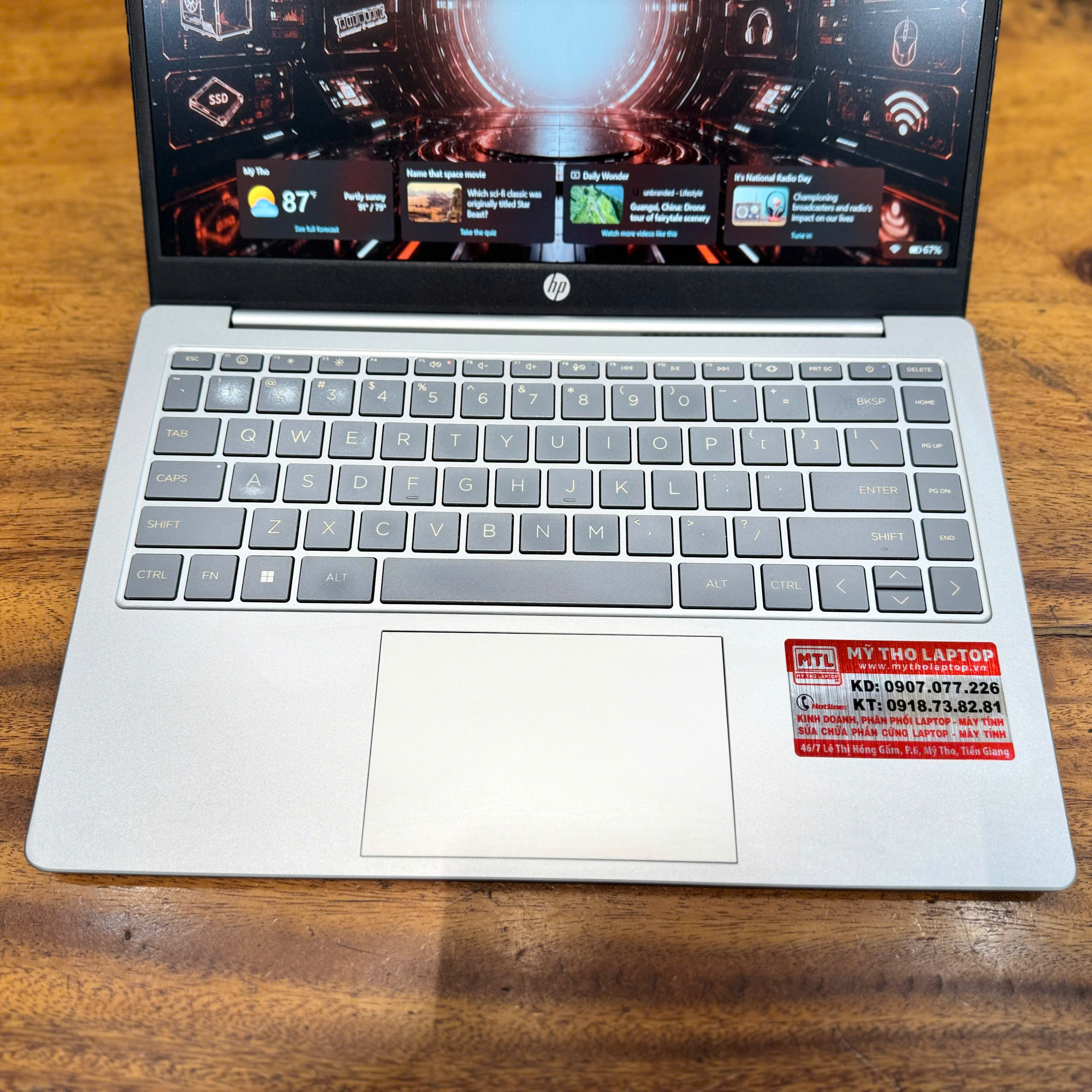 HP 14-em0085AU | AMD Ryzen 3 7320U | Ram 8GB | SSD 256GB | 14 FHD - Ảnh 8